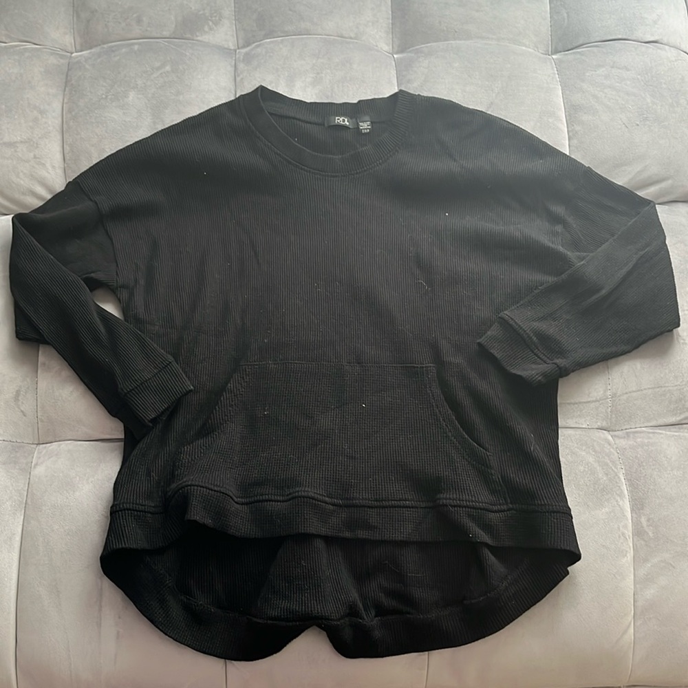 “RDI- Waffle Scoop Neck size small petite”